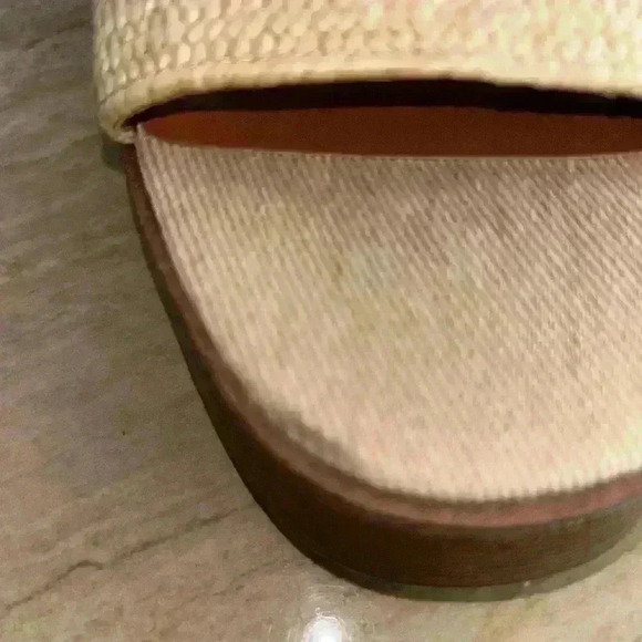 NEW Lucky Brand Delilah Platform Ankle Strap Slingback Wedge Sandals - Picture 9 of 10